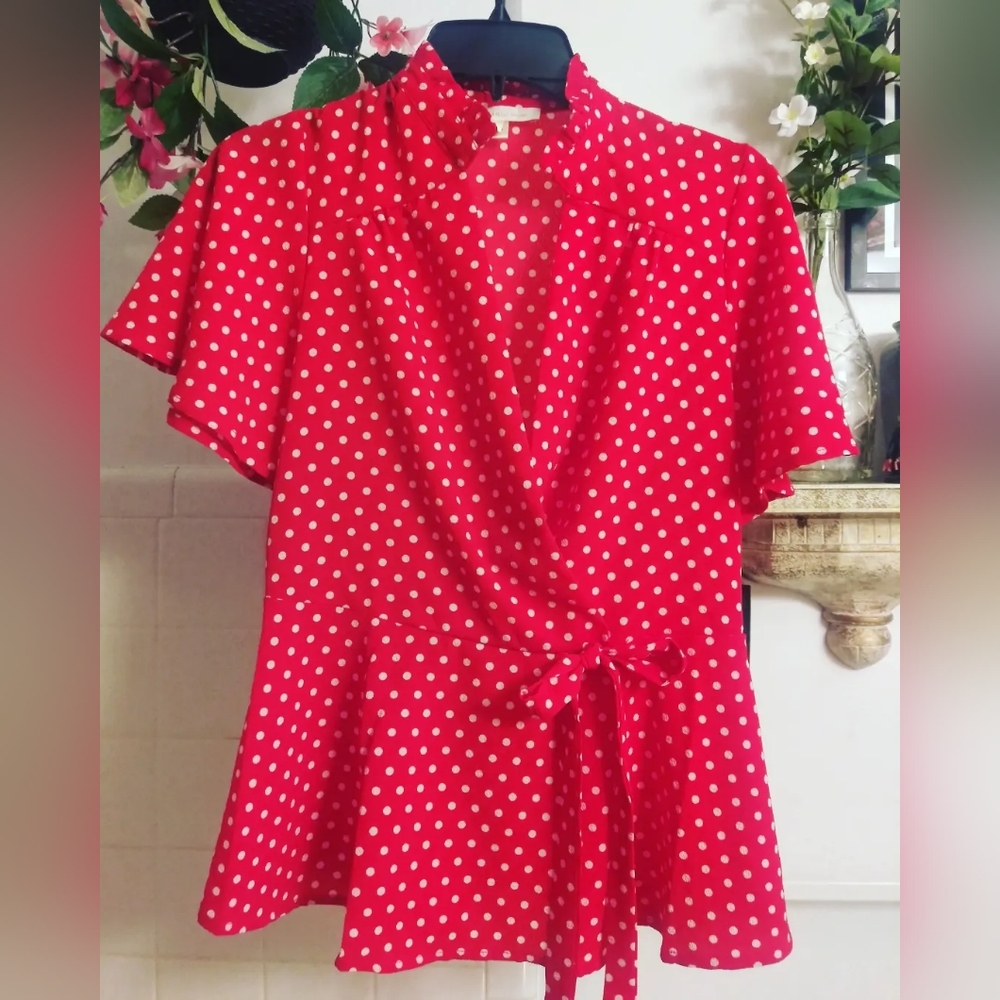 Monteau Pinup Vintage Polka Dot size Large